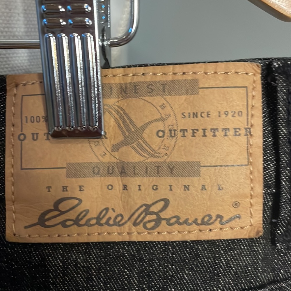 EDDIE BAUER WOMENS BLACK DENIM - Picture 9 of 15